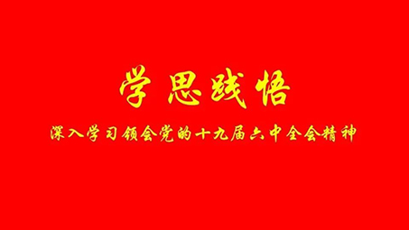 【学思践悟】哈电锅炉组织开展领导班子跟进学习深入学习领会党的十九届六中全会精神00